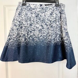 Banana Rep: Blue & White Gradient Sequin Skirt
